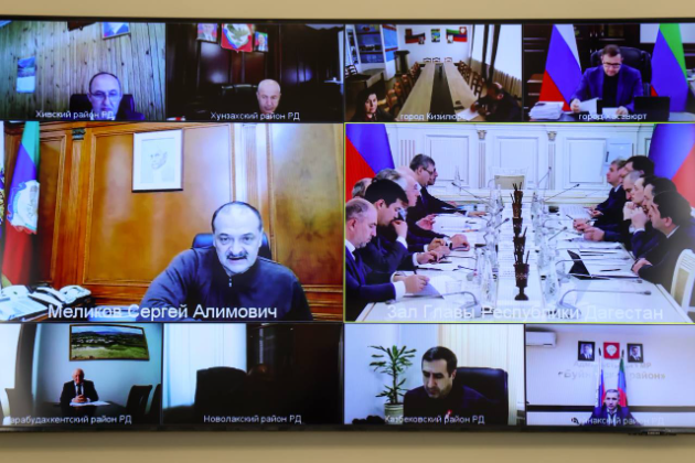 Сергей Мeликов провел заседание Координационного штаба по строительству
