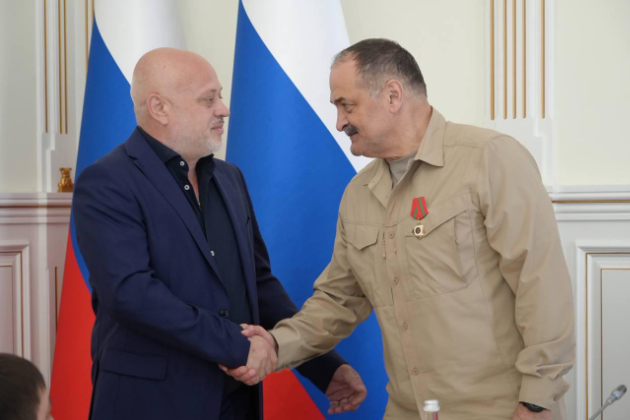 Сергей Меликов встретился с главой Михайловского округа Вячеславом Бедняком