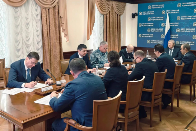 Фёдор Щукин принял участие в обсуждении вопросов противодействия незаконным финансовым операциям в СКФО